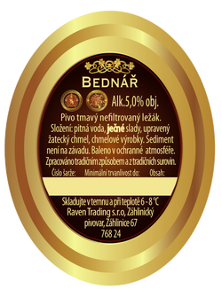 Etiketa Bedna╠&uuml;r╠&icirc; 2019 Zadn&iacute;