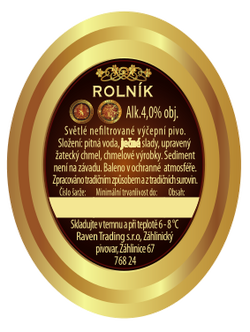 Etiketa Rolnik 2019 zadn&iacute;